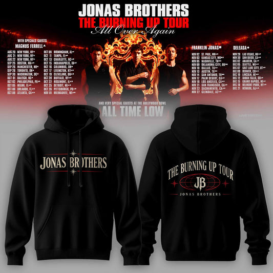 .Jns Bros The Burning Up Tour All Over Again 3D All-Over Print Hoodie V7