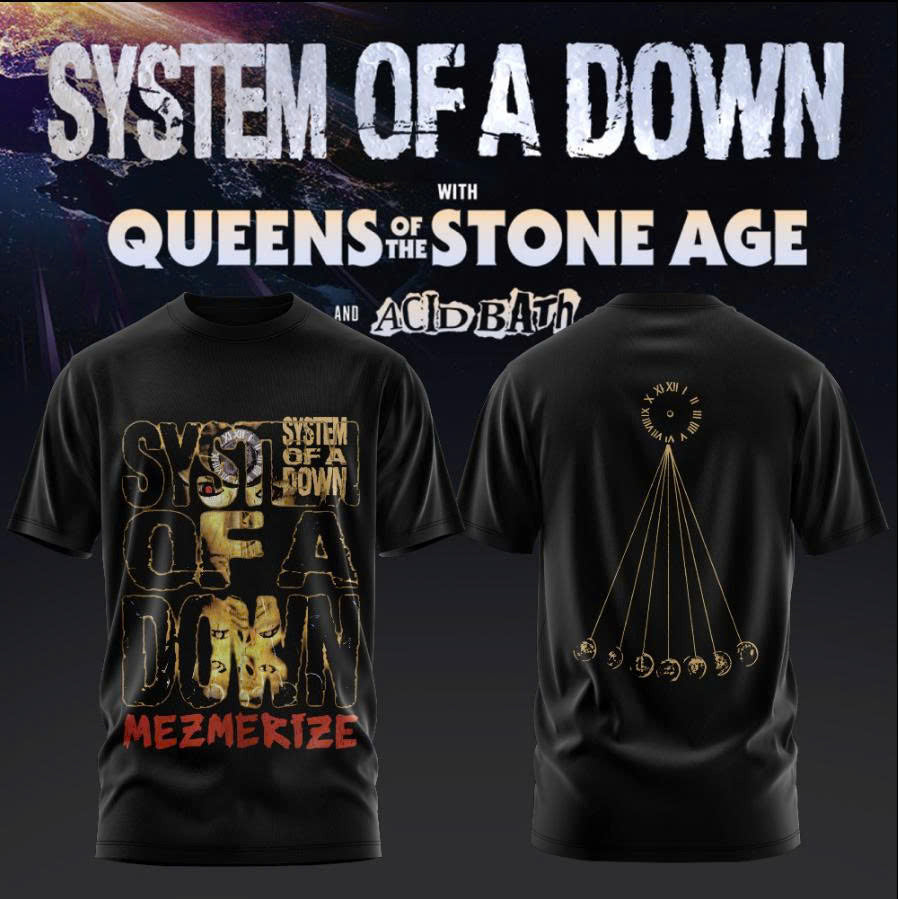 S.O.A.D -  UK &amp; EU Tour 2026 Limited T-Shirt