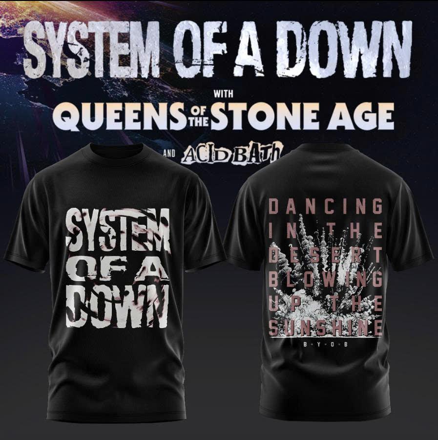 S.O.A.D -  UK &amp; EU Tour 2026 Limited T-Shirt
